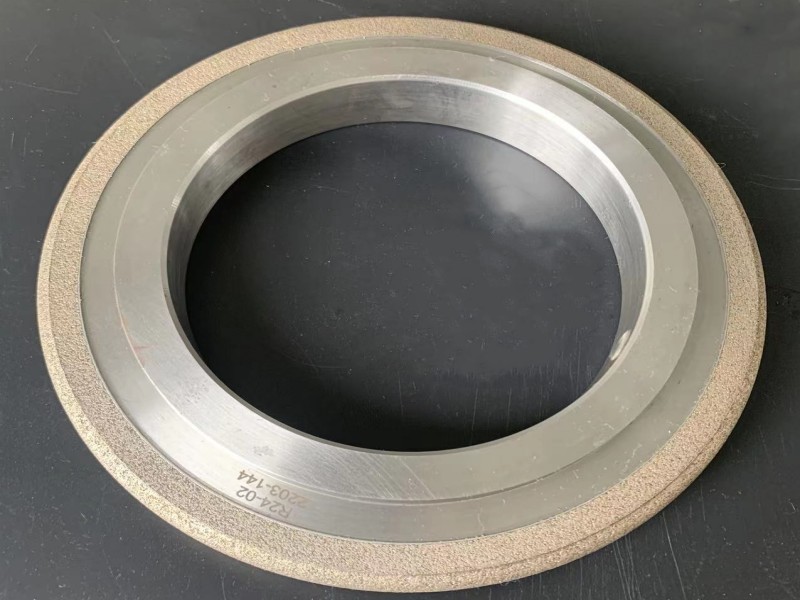  磨钨钢辊环金属金刚石砂轮硬质合金圆弧成型